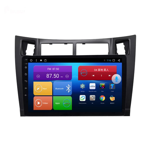 Android Car DVD for Toyota Yaris (2005-2012) Radio Multimedia Video Player Navigation GPS Android 10.0