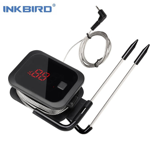 INKBIRD Food Cooking Household Wireless BBQ Thermometer IBT-2X With Double Probes and Timer For Oven Meat Grill free app control