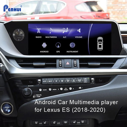 Android Car DVD For Lexus ES(2018-2020)Car Radio Multimedia Video Player Navigation GPS Android 10.0 Double DIn 5.1 Music Stereo