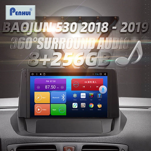HIFI Music for BaoJun 530 2018-2019 For Chevrolet Captiva 2018-2019Car Radio Multimedia Video Player Navigation GPS Android 10.0