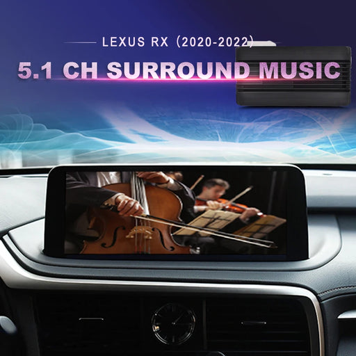 12.3 inch Android Car DVD for Lexus RX (2020-2022) Car Radio Multimedia Video Player Navigation GPS