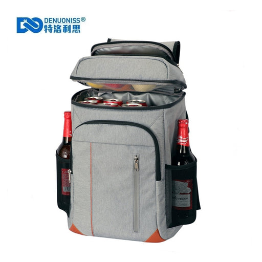 DENUONISS 22L Cooler Bag 100% Leakpoof Large Insulated Bag Outdoor Picnic Beach Thermal Bag Cooler Car Refrigerator For Food