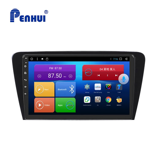 10.1 inch Android Double Octa Core 6GB RAM+128GB ROM Car DVD Player for Skoda Octavia (2015-2017)