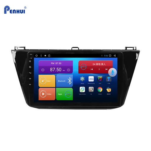 9 inch Android Double Octa Core 6GB RAM+128GB ROM Car DVD Player for Volkswagen Tiguan (2016-2019)
