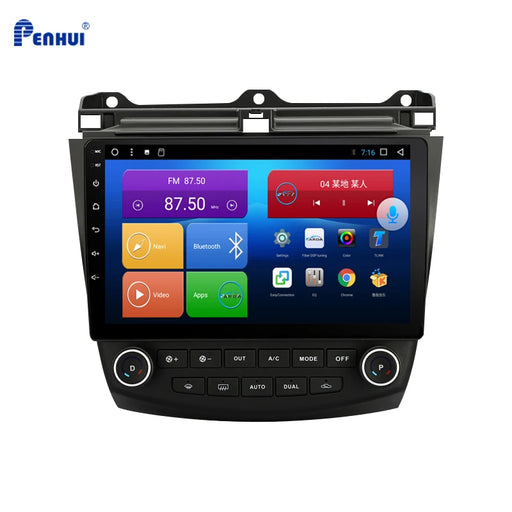 10.1 inch Android Double Octa Core 6GB RAM+128GB ROM Car DVD Player for Honda Accord 7 (2003-2007)