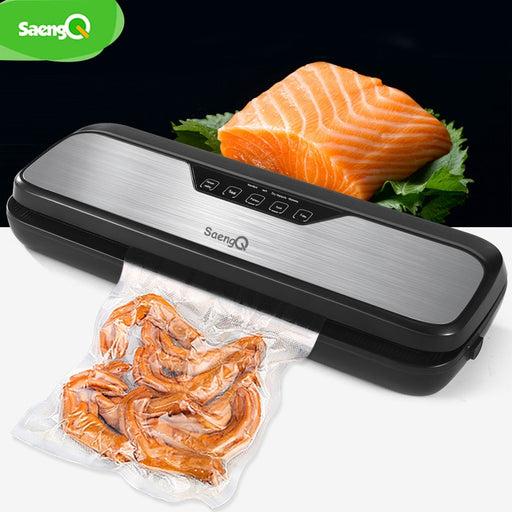 saengQ Best Electric Vacuum Sealer Packaging Machine Vacuum Food Sealing For Home Kitchen Food Bags Commercial Vacuum Machine