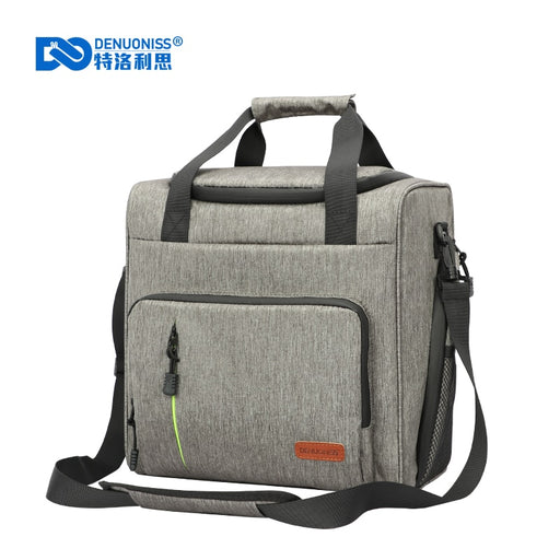 DENUONISS Portable Cooler Bag Outdoor BBQ Picnic Bag Waterproof Refrigerator Bag Shoulder Insulated Thermal Package For Dinner