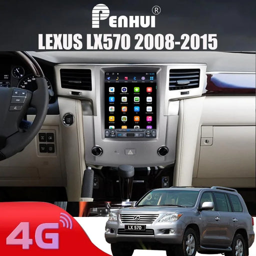 Android Car DVD for Lexus LX570 ( 2008-2015) Car Radio Multimedia Video Player Navigation GPS Navigation Screen