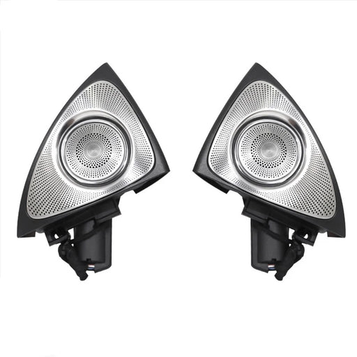 Car Audio Speakers 3D Rotating Tweeters With 64 Color Ambient Speaker For Mercedes E-class W213 C W205 W222 X253
