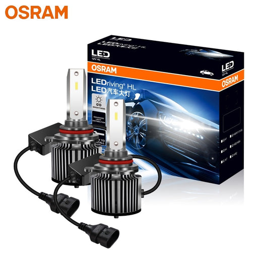 OSRAM New LED 9012 HIR2 LEDriving YLZ Car Headlight 6000K Bright White LED Original Auto Lamps Daytime Running Light D9012CW, 2x Default Title