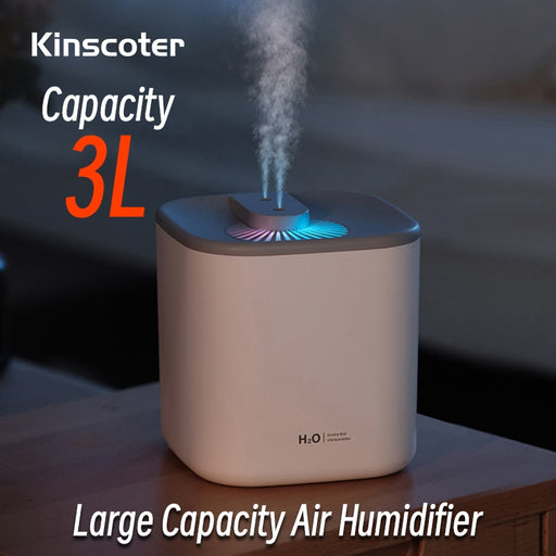 3000Ml Air Humidifier Large Capacity Air Diffuser Atomizer Ultrasonic Aroma Diffuser Cool Mist Maker Air Humificador Purifier