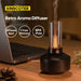 USB Portable Filament Air Humidifier Scented Plant Essential Oil Aroma Diffuser LED Night Light Waterless Smart Shutoff