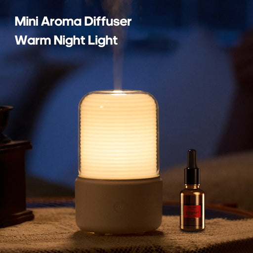 Retro Filament Aroma Diffuser Essential Oils Aromatherapy Night Light USB Mini Portable Air Humidifier Oils Difusor for Gift
