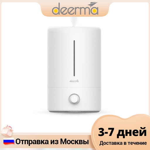 Deerma Air Humidifiers F628W 5L Silent Mist Sprayer Perfume Diffuser F628 Ultrasonic Humidifier for Home Office
