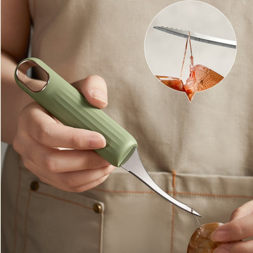 Multifunctional Fast Shrimp Peeler Deveiner Fish Scale Knife Seafood Cutter Shrimp Line Removal Scraping Tools Kitchen Gadgets