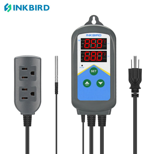 INKBIRD ITC-306T-WIFI Heating Temperature Controller for Greenhouse Germination Reptiles Incubation Heating Only App Control
