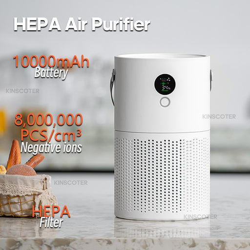 Air Purifier with H13 True HEPA Filter, Ultra Quiet Air Cleaner for Home Bedroom