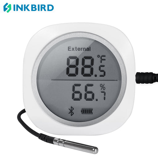 INKBIRD IBS-TH1 Plus Temperature Room Hygrometer Gauge Smart Sensor Humidity Meter Indoor Thermometer Weather Station For Home