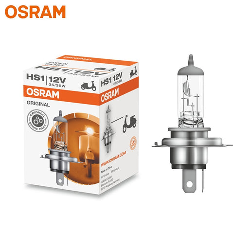OSRAM HS1 12V 35/35W PX43t CLASSIC Motor Halogen Headlight Original Bulb 3200K Light Standard Motorcycle Lamp ECE (1pc) Default Title