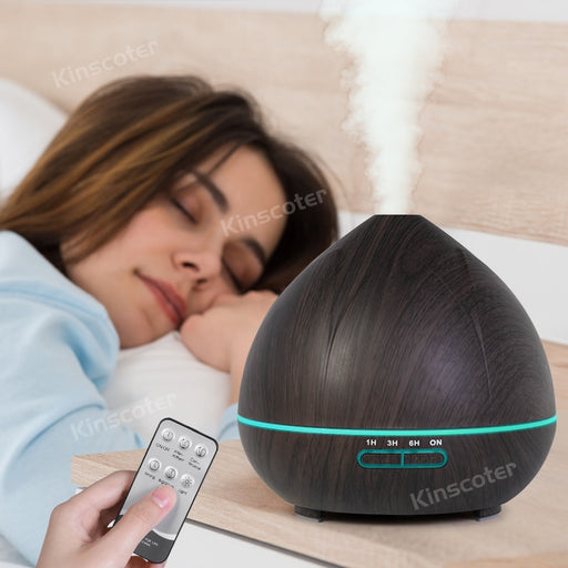 Kinscoter Aroma Diffuser Essential Oil Diffsuer 1/3/6 Hour Timer Ultrasonic Mist Air Humidifier For Spa Yoga Gift