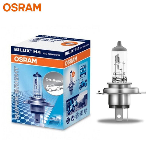 OSRAM H4 SUPER BRIGHT PREMIUM 12V 100/90W Off Road Car Halogen Headlight Auto Bulb Original Lamp OEM Germany 62204SBP (1pc) Default Title