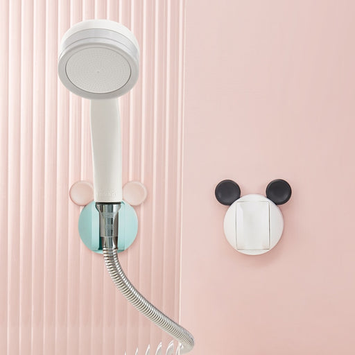 Adjustable Shower Head Holder Self-adhesive Handheld Drill-free Showerhead Rack Punch-free Cartoon Bathroom Wall Mount Bracket