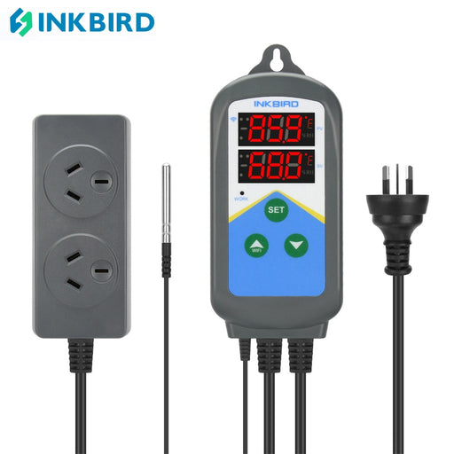 INKBIRD ITC-306T-WIFI Heating Temperature Controller 24 Hours Digital Cycle Timer Thermostat Heating Only for Greenhouse
