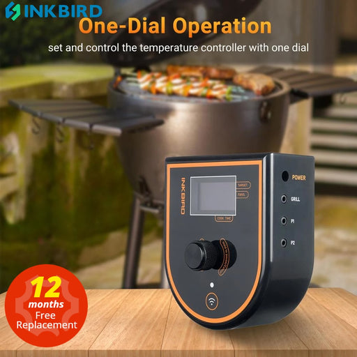 INKBIRD ISC-007BW Oven Temperature Controller WIFI/BT Connect for Big Green Egg Kamado Joe Weber Primo Resistant to 120V-220V China