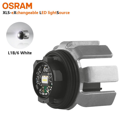 OSRAM LED XLS L1 Car High Precision Front Fog Light Lamp L1B/6 A32A 6000K White Color Original Exchangeable LED Light Source, 1x Default Title