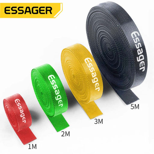 Essager Cable Organizer Wire Winder Clip Earphone Holder Cable Management USB Cable Mouse Cord Protector For iPhone Xiaomi