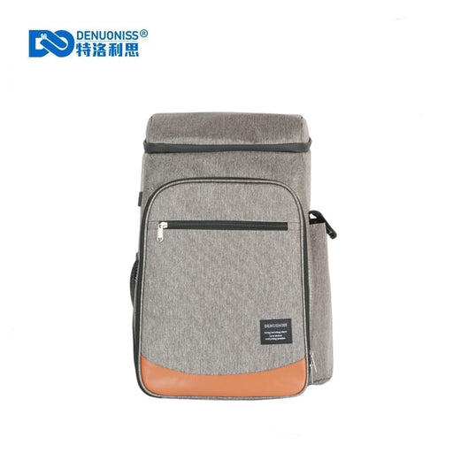 DENUONISS Large-Capacity Outdoor Picnic Backpack EVA Cooler Bag Thickened Waterproof And Leak-Proof Trolley Camping Thermal Bag