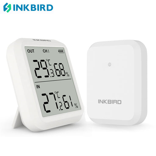 INKBIRD ITH-20R Digital Hygrometer Indoor Thermometer Humidity Gauge with Accurate Temperature Display for House Kitchen Garage