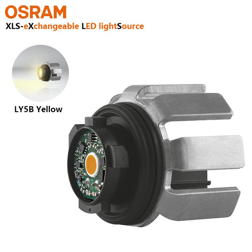 OSRAM LED XLS LY5 Turn Indicator Signal Lamp Rear Light LY5B A1A 2700K Yellow Color Car Exchangeable LED Light Source, 1x Default Title