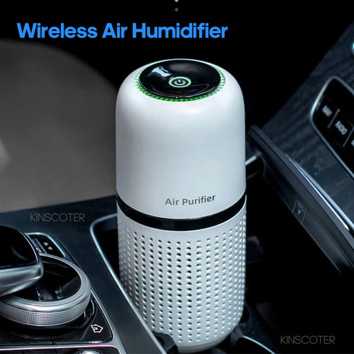 HEPA Air Purifier USB Portable Wireless Purifier Pollen Allergy PM2.5 Adsorption With Led Night Light For Home Car Desktop