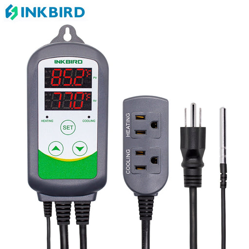 INKBIRD ITC-308 Digital Temperature Controller Accurate Temperature Heating and Cooling Alarm&amp;Calibration for Sous Vide Rules