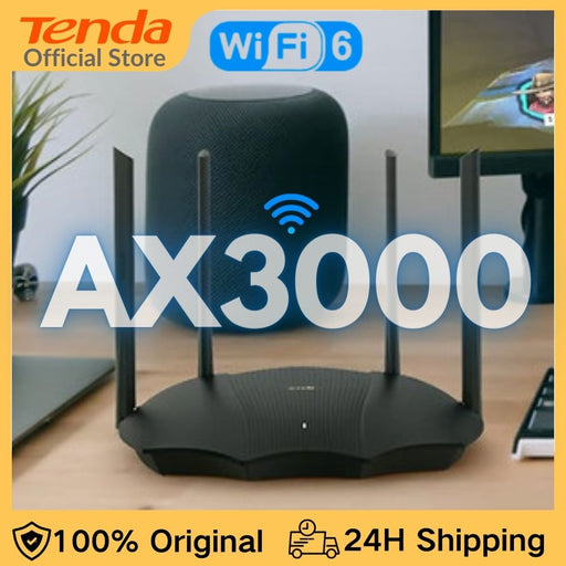 Tenda WiFi 6 Router AX3000 2.4&amp;5Ghz Dual Band RX9 Pro Wifi6 Router Roteador Full Gigabit Ethernet pk xiaomi AX3000 wifi 6 router