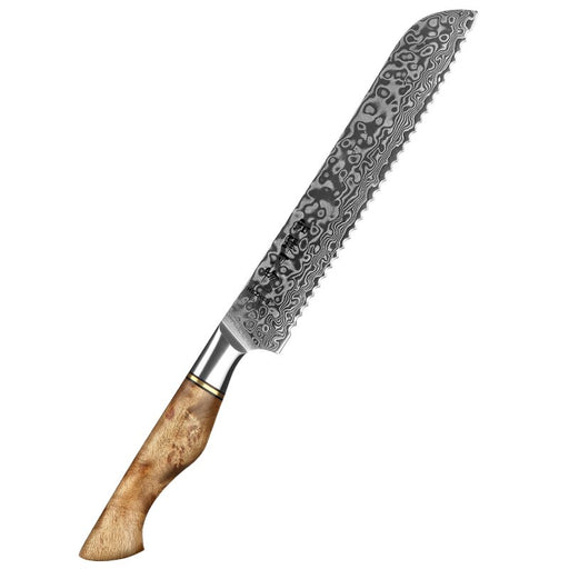 HEZHEN Kitchen Knife Set 1/2/3/5PC Damascus Steel Knives Kitchen Chef Knives Accessories Kitchen Tools a bread knife China