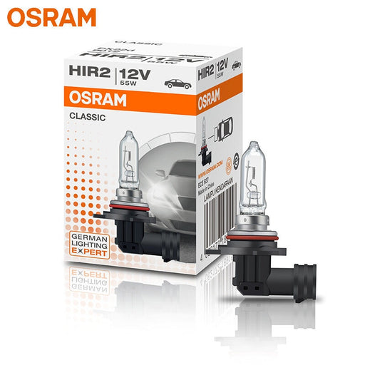 OSRAM 9012 HIR2 12V 55W PX22d CLASSIC Halogen Headlight Original Car Bulb 3200K Light Auto Lamp Standard Hi/lo Beam ECE (1pc) Default Title