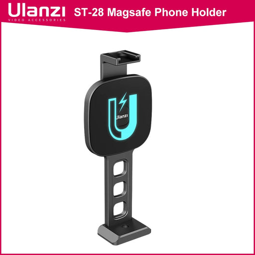 Ulanzi ST-28 Magnetic Phone Mount Holder for iPhone 12 13 Tripod Mount with Magsafe Vertical Shooting Cold Shoe Video Light