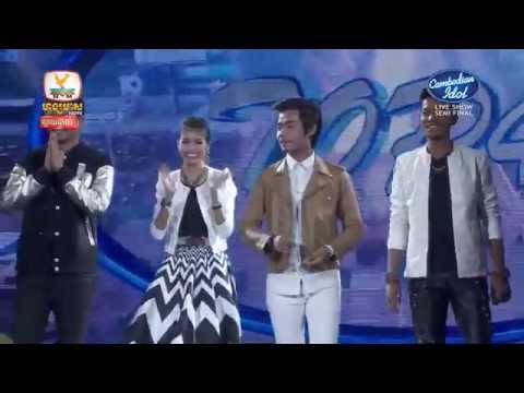 Cambodian Idol : Live Show Semi Final: 25 October 2015