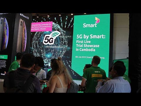 Smart Axiata ធ្វើតេស្ត សាកល្បង បណ្ដាញ 5G របស់ Huawei នៅកម្ពុជា មុន ដំបូង គេ បង្អស់