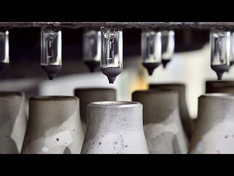 Amazing Bulbs Mass Production Process. Car Headlight Bulb Factory in Korea