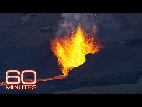 60 Minutes reports on Iceland's newest volcano, Geldingadalir